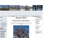Desktop Screenshot of baumarten.net